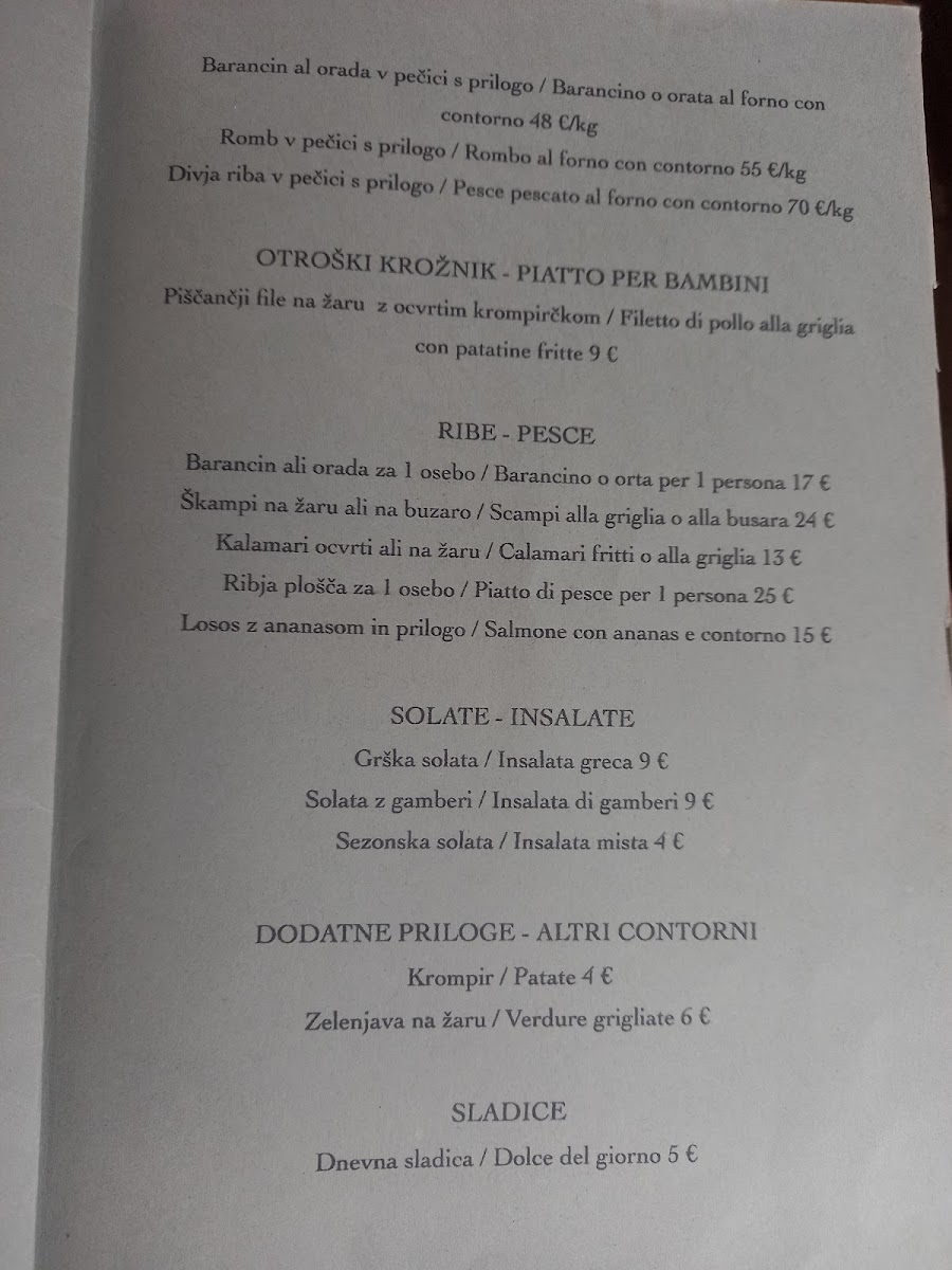 Menu Ristorante Aquarium-3