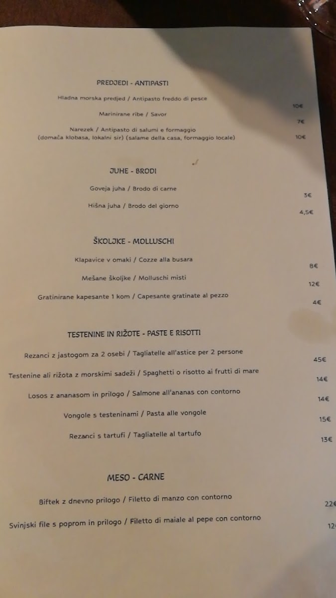 Menu Ristorante Aquarium-6