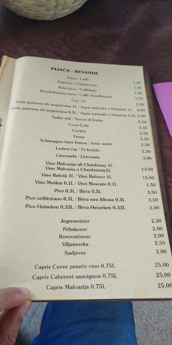 Menu Ristorante Aquarium-9